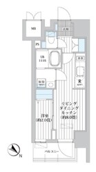 レフィールオーブ南行徳駅前の物件間取画像